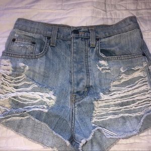Carmar denim shorts